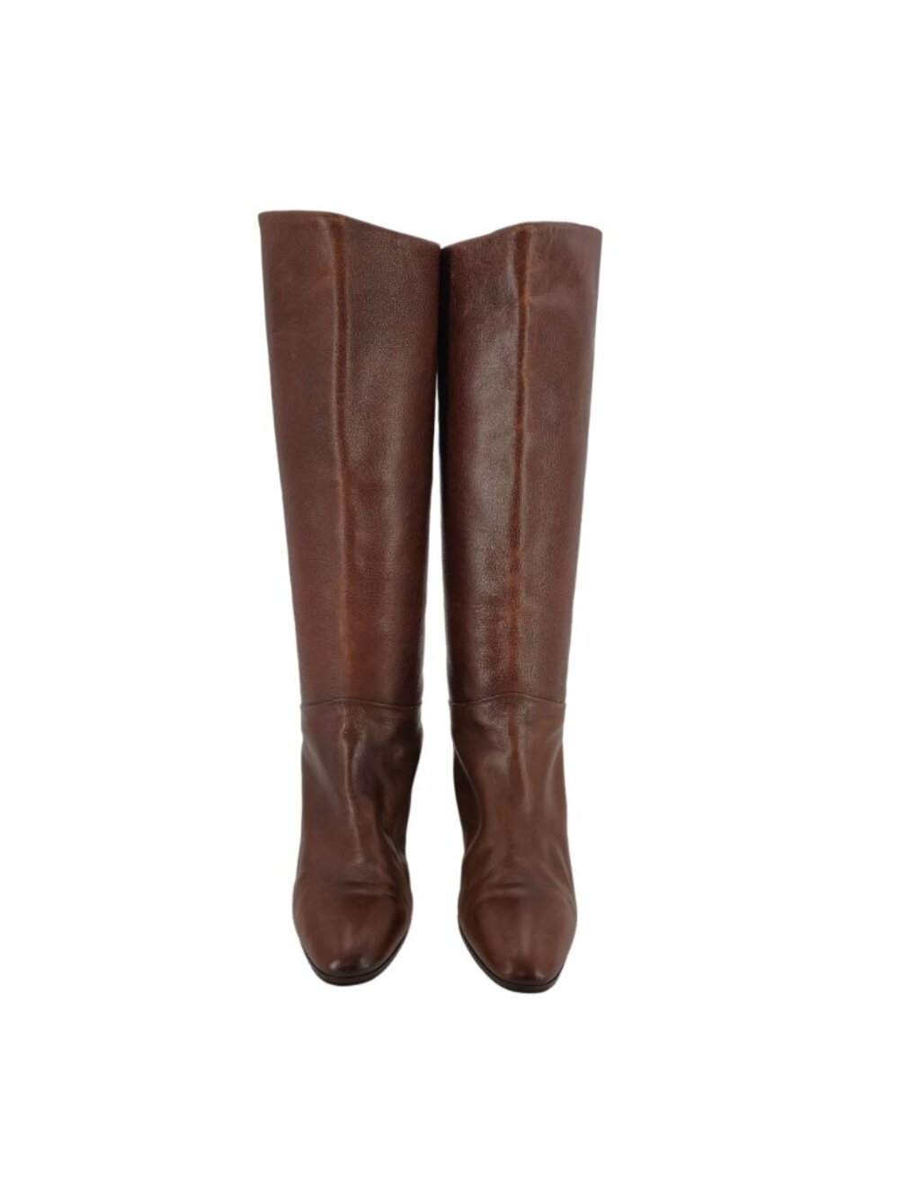 Vintage Italian Calfskin Bally Womens Size 7.5M Brown Soft Leather Luxury Boots - Picture 5 of 16